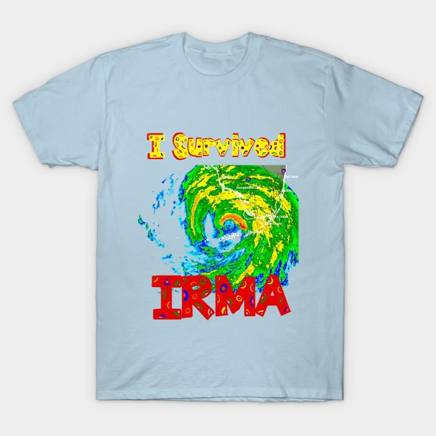 I SURVIVED Hurricane IRMA by Orikall T-Shirt by Orikall